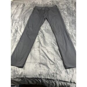 Theory Zaine SW Neoteric Pants Mens 30x31 Navy Blue‎ Slim Golf Stretch USA